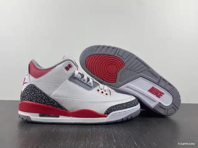 OG Air 3 DN3707-160 Fire Jordan Red 0504